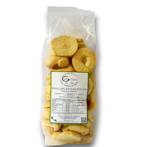 Friselline Artigianali Fatte a Mano all'Olio di Oliva, Prodotti Tipici Pugliesi Friselline Artigianali Fatte a Mano all'Olio di Oliva, Prodotti Tipici Pugliesi von Causio