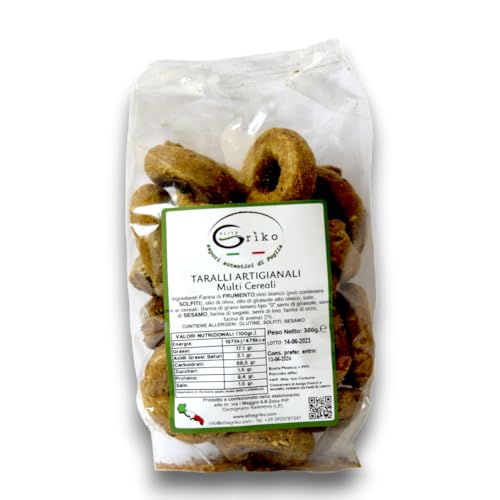 Taralli Pugliesi Artigianali, Fatti a Mano, ai Multi Cereali, Prodotti Tipici Pugliesi Taralli Pugliesi Artigianali, Fatti a Mano, ai Multi Cereali, Prodotti Tipici Pugliesi von Causio