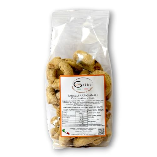 Taralli Dolci, Taralli Artigianali Croccantino e Rum, Fatti a Mano, Prodotti Tipici Pugliesi Taralli Dolci, Taralli Artigianali Croccantino e Rum, Fatti a Mano, Prodotti Tipici Pugliesi von Causio