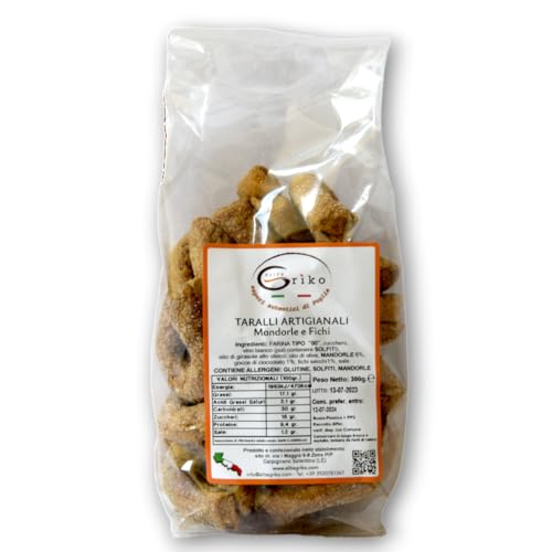 Taralli Dolci, Taralli Artigianali Mandorle e Fichi, Fatti a Mano, Prodotti Tipici Pugliesi Taralli Dolci, Taralli Artigianali Mandorle e Fichi, Fatti a Mano, Prodotti Tipici Pugliesi von Causio