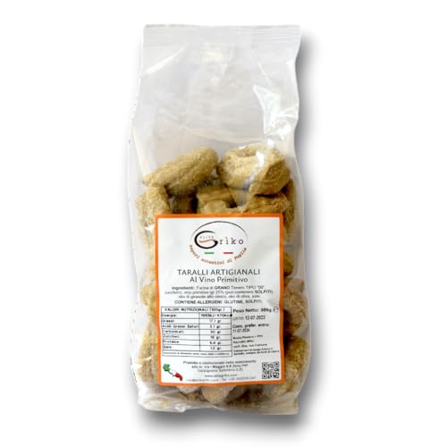 Taralli Dolci, Taralli Artigianali al Vino Primitivo, Fatti a Mano, Prodotti Tipici Pugliesi Taralli Dolci, Taralli Artigianali al Vino Primitivo, Fatti a Mano, Prodotti Tipici Pugliesi von Causio