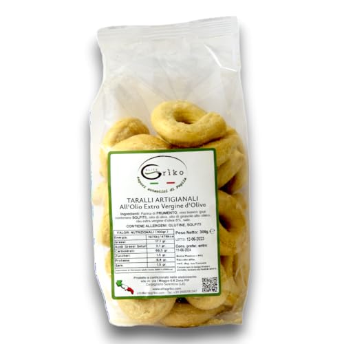 Causio Taralli Pugliesi Artigianali, Fatti a Mano, all'Olio Extravergine di Oliva, Prodotti Tipici Pugliesi von Causio