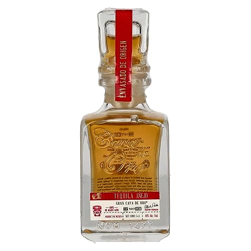 Gran Cava de Oro Tequila AÑEJO 100% de Agave Azul 40% Vol. 0,05l Gran Cava de Oro Tequila AÑEJO 100% de Agave Azul 40% Vol. 0,05l von Cava de Oro