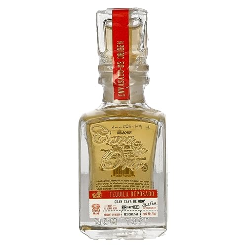 Gran Cava de Oro Tequila REPOSADO 100% de Agave Azul 40% Vol. 0,05l von Cava de Oro