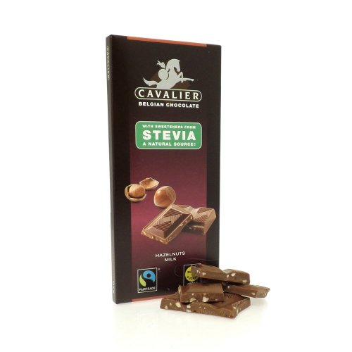Cavalier Stevia Schokolade Haselnussstücke Milch von Cavalier