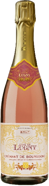 Cave de Lugny Cremant de Bourgogne Brut Rose Jg. Cuvee aus Chardonnay, Pinot Noir, Gamay Cave de Lugny Cremant de Bourgogne Brut Rose Jg. Cuvee aus Chardonnay, Pinot Noir, Gamay
