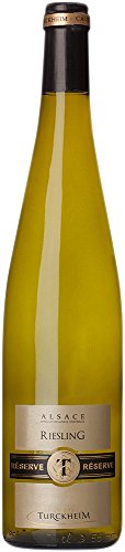 Turckheim Réserve Riesling (Pack of 6x75cl), Frankreich/Alsace, Weißwein, (GRAPE RIESLING 100%) von Cave de Turckheim