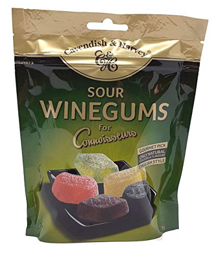 Cavendish and Harvey Sour Winegums 180g von Cavendish and Harvey