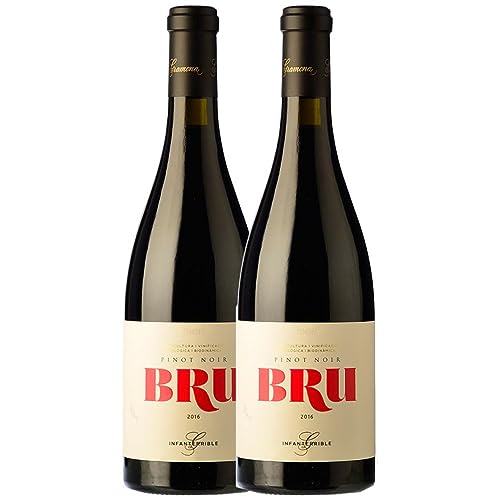 Gramona Bru de Gramona Pinot Schwarz Penedès Jung 75 cl (Schachtel mit 2 Flaschen von 75 cl) von Caves Gramona