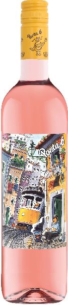 Caves Vidigal Porta 6 Rose Jg. 2022 Cuvee aus 60 Proz. Castelao, 20 Proz. Tinta Roriz, 20 Proz. Syrah von Caves Vidigal