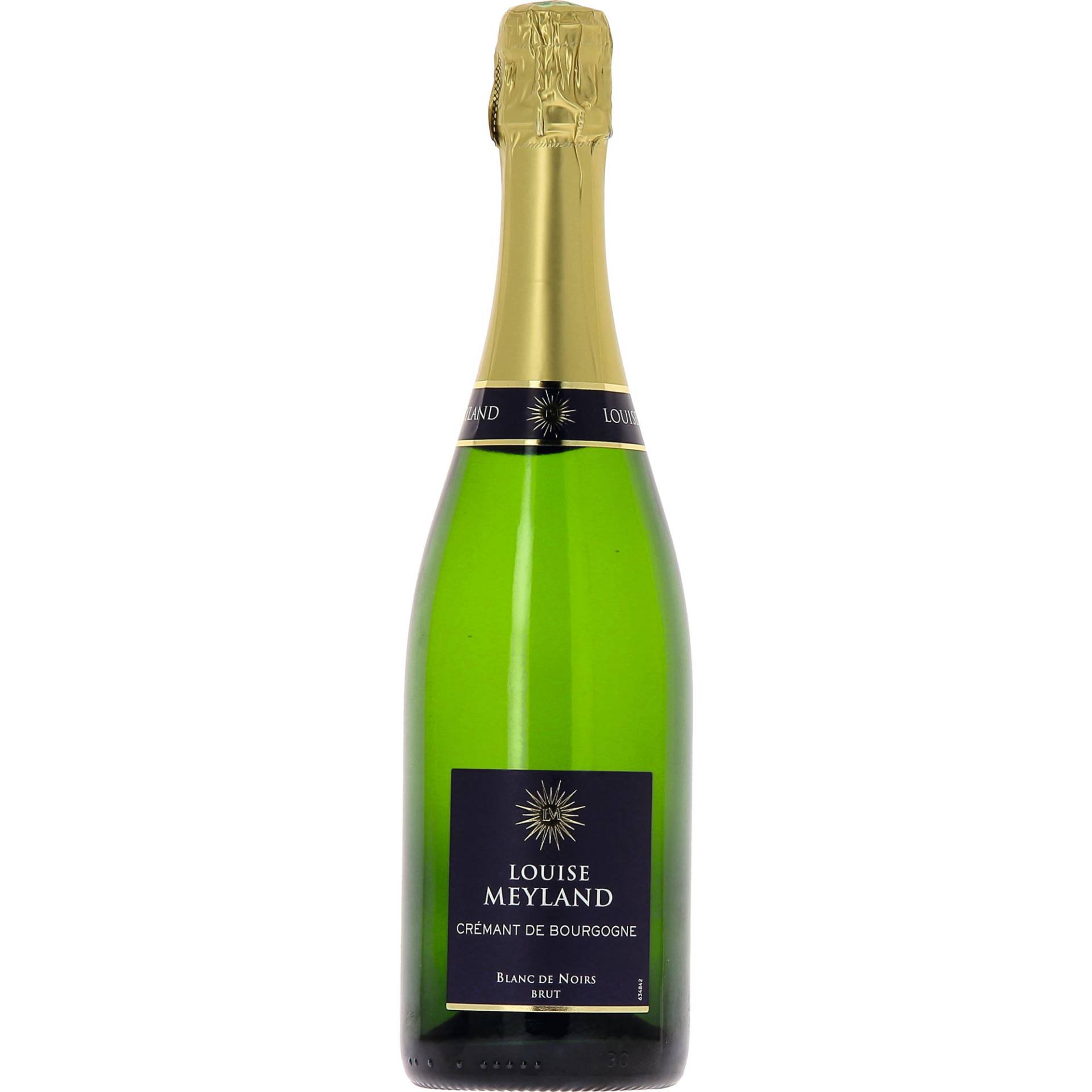 Louise de Meyland Blanc de Noirs, Brut, Crémant de Bourgogne AOP, Burgund, Schaumwein Louise de Meyland Blanc de Noirs, Brut, Crémant de Bourgogne AOP, Burgund, Schaumwein von Caves de Marsigny à Saint-Bris-le-Vineux, France