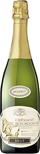 Caves de Marsigny Crémant de Bourgogne Schaumwein Brut Réserve AOC Frankreich I Visanado Paket (6 x 0,75l) von Caves de Marsigny