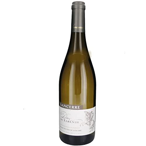 Duc de Tarente Sancerre AOC Réserve Tête de Cuvée Sauvignon Blanc Trocken Frankreich Inkl. FeinWert E-Book (1 x 0,75l) von Caves de Sancerre