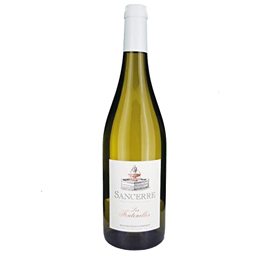 Les Fontenelles Sancerre AOC Réserve Sauvignon Blanc Trocken Frankreich I Visando Paket (1 x 0,75l) von Caves de Sancerre