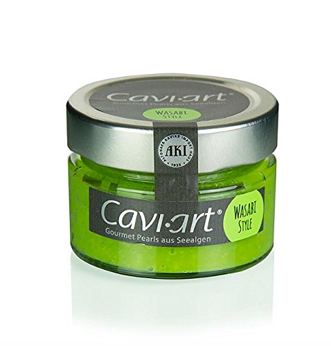 Cavi-Art® Algen-Kaviar, Wasabi-Geschmack, 100g von Cavi-Art