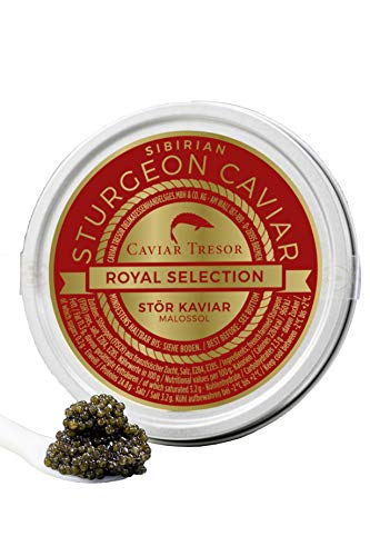 Französischer Osietra Imperial d´Aquitaine Kaviar 125 gr. von Caviar Tresor