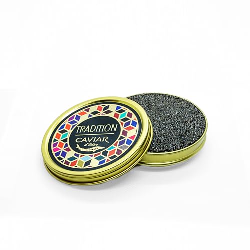 TRADITION SIBERIAN STURGEON CAVIAR (Acipenser Baerii) Breeding EU (30, Gramm) von Caviar d'Eden