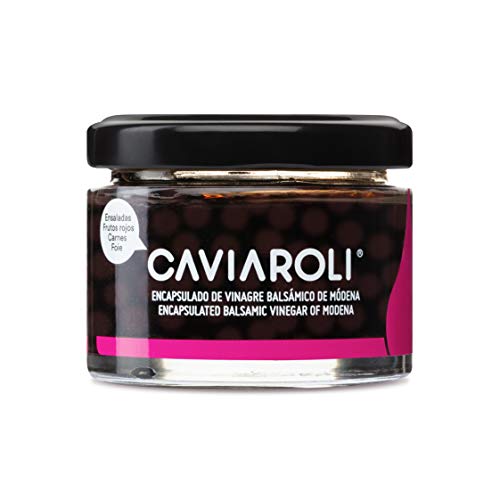 Caviaroli - Perlen aus Balsamico Essig - Gourmet Essig in Caviar Form aus di Modena für Dressing oder Garnierung - 50 g von Caviaroli