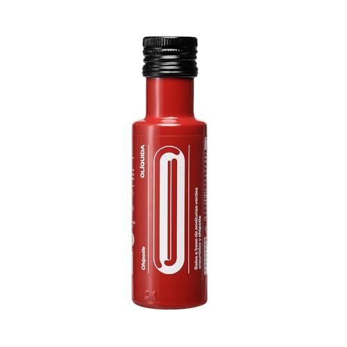 Chipotle Sauce 100 ml. Sauce auf Basis grüner Oliven und Chipotle-Pfeffer. Eingelegter grüner Olivensaft mit einer würzigen Chipotle-Note. OLIQUIDA, neue Sauce für Olivenliebhaber. Saucen. von Caviaroli