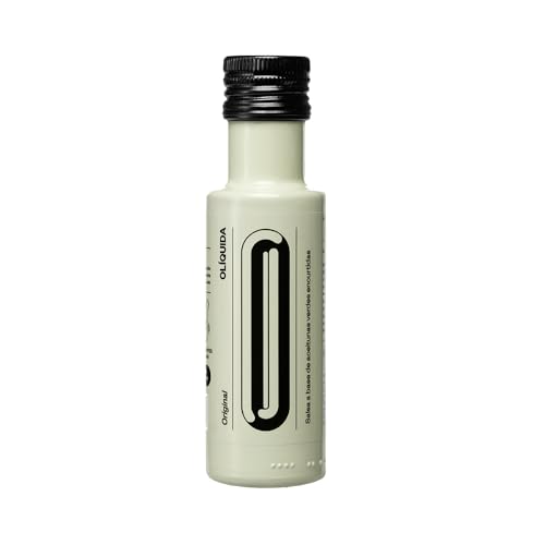 Olivenöl. Sauce auf Basis grüner Oliven. Eingelegter grüner Olivensaft. Wenn Sie Oliven mögen, ist dies Ihre Soße. OLIQUIDA ist eine neue Sauce für Olivenliebhaber. 100-ml-Behälter. Saucen. Olivenöl. Sauce auf Basis grüner Oliven. Eingelegter grüner Olivensaft. Wenn Sie Oliven mögen, ist dies Ihre Soße. OLIQUIDA ist eine neue Sauce für Olivenliebhaber. 100-ml-Behälter. Saucen. von Caviaroli