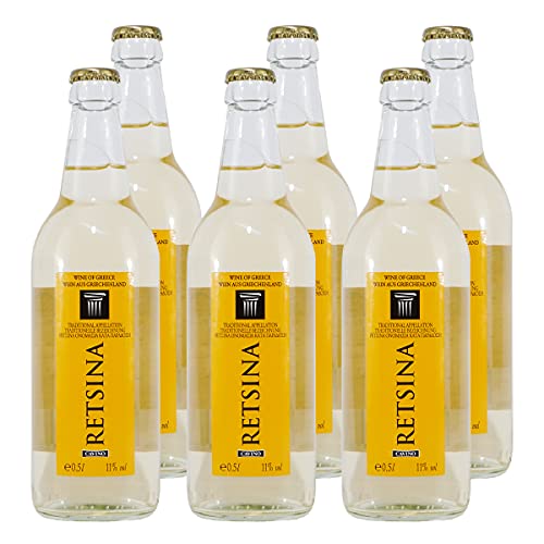 Cavino Retsina -trocken- (12 x 0,5L) von Cavino