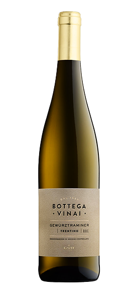 "Bottega Vinai" Gewürztraminer Trentino DOC 2023 "Bottega Vinai" Gewürztraminer Trentino DOC 2023 von Cavit