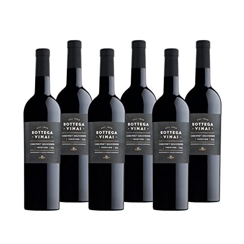 Cabernet Sauv. Trentino DOC "Bottega Vinai" Rotwein Trentin trocken (6 x 0.75l) von Cavit