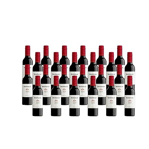 Merlot Trevenezie IGT "San Vigilio" 0,375l Rotwein Venetien trocken (24 x 0.375l) von Cavit