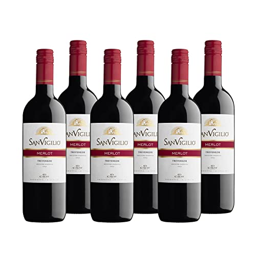 Merlot Trevenzie IGT "San Vigilio" Rotwein Venetien trocken (6 x 0.75l) von Cavit