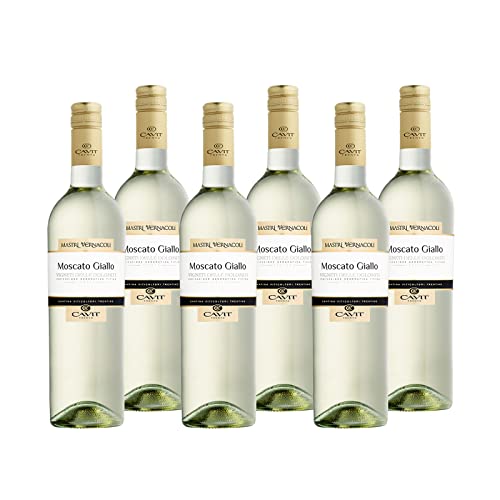 Moscato Giallo Vigneti delle Dolomiti IGT "MV" Weißwein Trentin trocken (6 x 0.75l) von Moscato Giallo