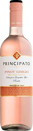 Principato Pinot Grigio Rosato, IGT Provincia di Pavia (Case of 6x75cl), Italien/Trentino, Roséwein (GRAPE PINOT GRIGIO) von Dttra