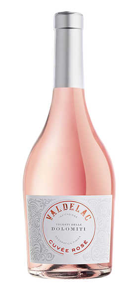 "Valdelac Cuvée" Rosé Vigneti delle Dolomiti IGT 2023 von Cavit