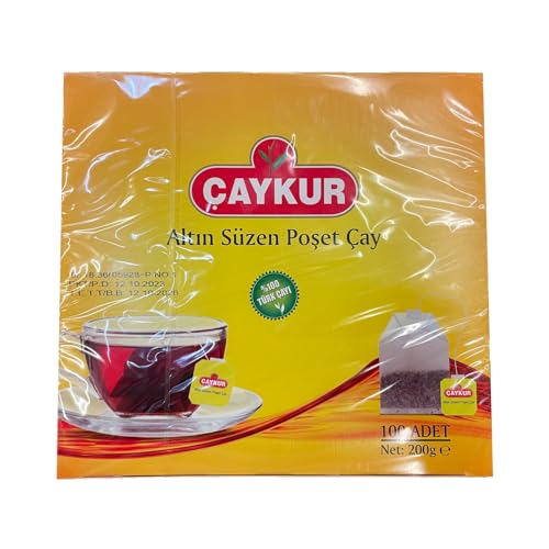 Caykur - Schwarzer Beuteltee - siyah süzen cay (100 x 2g) Tee von Caykur