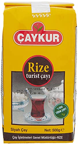 Caykur Schwarzer Tee Rize Turist Cayi, 1er Pack (1 x 500 g) von Caykur