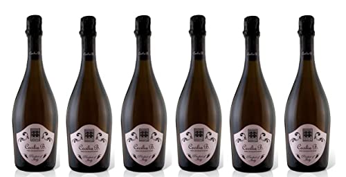 6x 0,75l - Cecilia Beretta - "Cecilia B." - Rosé Spumante - extra dry - Veneto I.G.P. - Italien - Rosé-Schaumwein 6x 0,75l - Cecilia Beretta - "Cecilia B." - Rosé Spumante - extra dry - Veneto I.G.P. - Italien - Rosé-Schaumwein von Cecilia Beretta