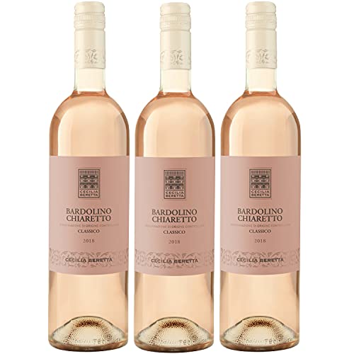 Cecilia Beretta Bardolino Chiaretto Classico Roséwein Wein trocken Italien (3 Flaschen) von Cecilia Beretta