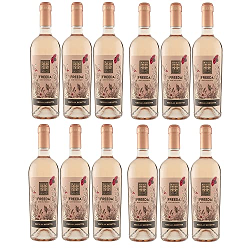 Cecilia Beretta Freeda Rosé Trevenezie IGT Roséwein Wein trocken Italien (12 Flaschen) von Cecilia Beretta