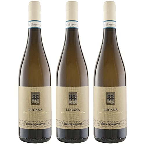 Cecilia Beretta Lugana DOC Weißwein Wein trocken Italien (3 Flaschen) von Cecilia Beretta