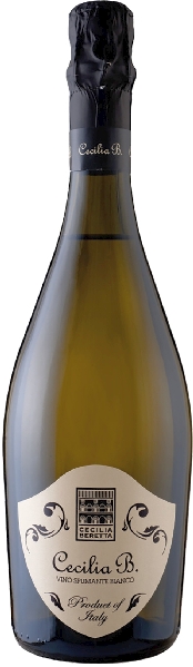 Cecilia Beretta. Spumante Bianco extra dry Jg. Cuvee aus Chardonnay, Glera, Pinot Nero Cecilia Beretta. Spumante Bianco extra dry Jg. Cuvee aus Chardonnay, Glera, Pinot Nero von Cecilia Beretta.