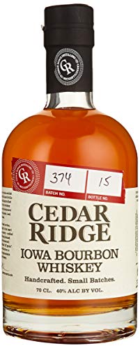 Cedar Ridge Iowa Bourbon Whisky (1 x 0.7 l) von Cedar Ridge