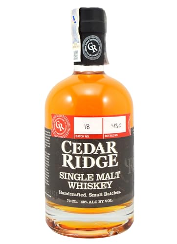 Cedar Ridge SINGLE MALT Whisky (1 x 0.7 l) von Lupsty