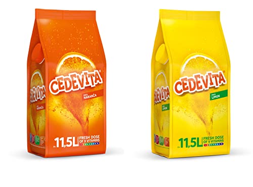 Cedevita Zitrone limun/Cedevita Orange narandza Instant Brausepulver Mix 2 x 900g,macht 23 L Saft alkoholfreie aus Kroatien Cedevita Zitrone limun/Cedevita Orange narandza Instant Brausepulver Mix 2 x 900g,macht 23 L Saft alkoholfreie aus Kroatien von Cedevita