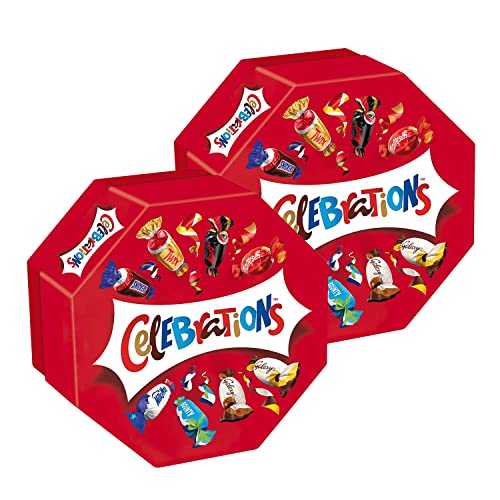 2x Celebrations Geschenkbox Milchschokolademischung je186g z.B. Twix Mars Bounty 2x Celebrations Geschenkbox Milchschokolademischung je186g z.B. Twix Mars Bounty von Celebrations