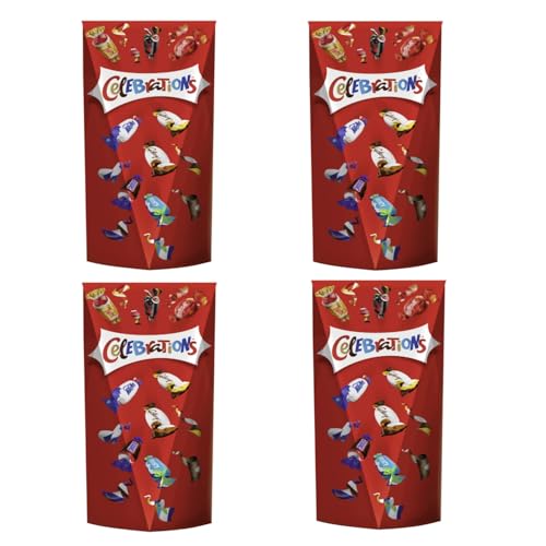 CELEBRATIONS Pop Box 4x 350g Geschenkebox Geburtstag Weihnachten Keks mit Milchschokolade Mars Snickers Twix Bounty Milky Way Galaxy Caramel Maltesers Teasers CELEBRATIONS Pop Box 4x 350g Geschenkebox Geburtstag Weihnachten Keks mit Milchschokolade Mars Snickers Twix Bounty Milky Way Galaxy Caramel Maltesers Teasers von Celebrations