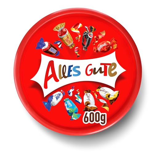 Celebrations "Alles Gute" Personalisierte Dose | Pralinenmischung | zum Geburtstag | Geschenkbox | 1x 600-g-Dose Celebrations "Alles Gute" Personalisierte Dose | Pralinenmischung | zum Geburtstag | Geschenkbox | 1x 600-g-Dose von Celebrations