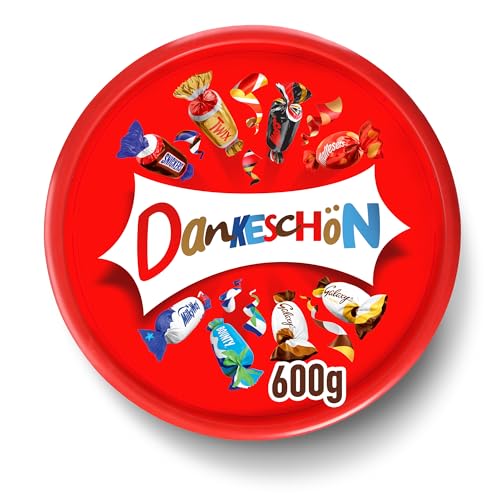 Celebrations "Dankeschön" Personalisierte Dose | Pralinenmischung | als Dankeschön | Geschenkbox | 1x 600-g-Dose Celebrations "Dankeschön" Personalisierte Dose | Pralinenmischung | als Dankeschön | Geschenkbox | 1x 600-g-Dose von Celebrations