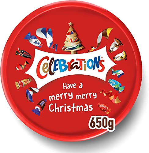 Mars Celebrations Tub 650g, incl. Wraps 664g - Geschenkdose von Celebrations