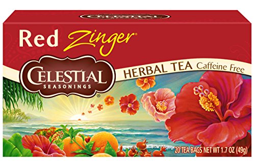 Celestial Seasonings 0630988 Herbal Tea Caffeine Free Red Zinger - 20 Teebeutel von Celestial Seasonings