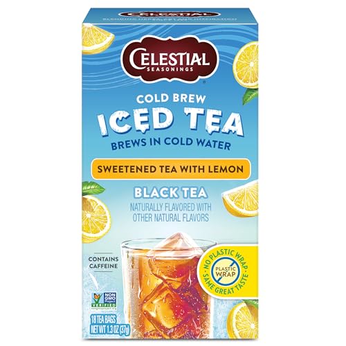 Celestial Seasonings Cold Brew gesüßt mit Zitrone, 18 Stück Celestial Seasonings Cold Brew gesüßt mit Zitrone, 18 Stück von Celestial Seasonings