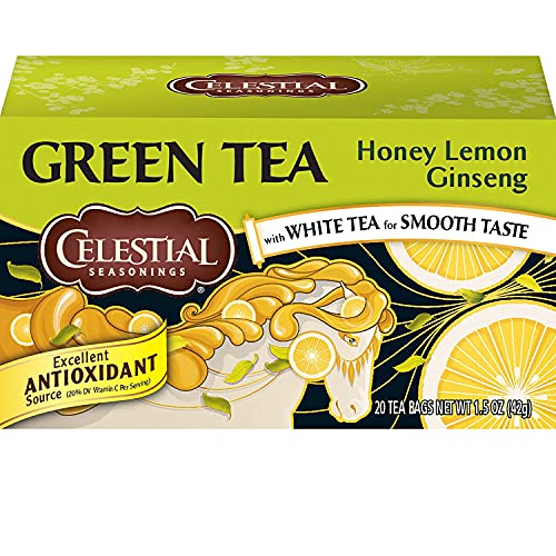 Celestial Seasonings Honey Lemon Ginseng Green Tea Bags, 20 ct von Celestial Seasonings